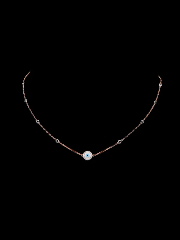Celestial Eye Diamond Necklace