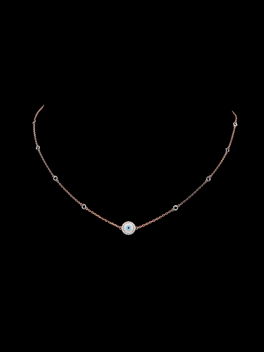 Celestial Eye Diamond Necklace