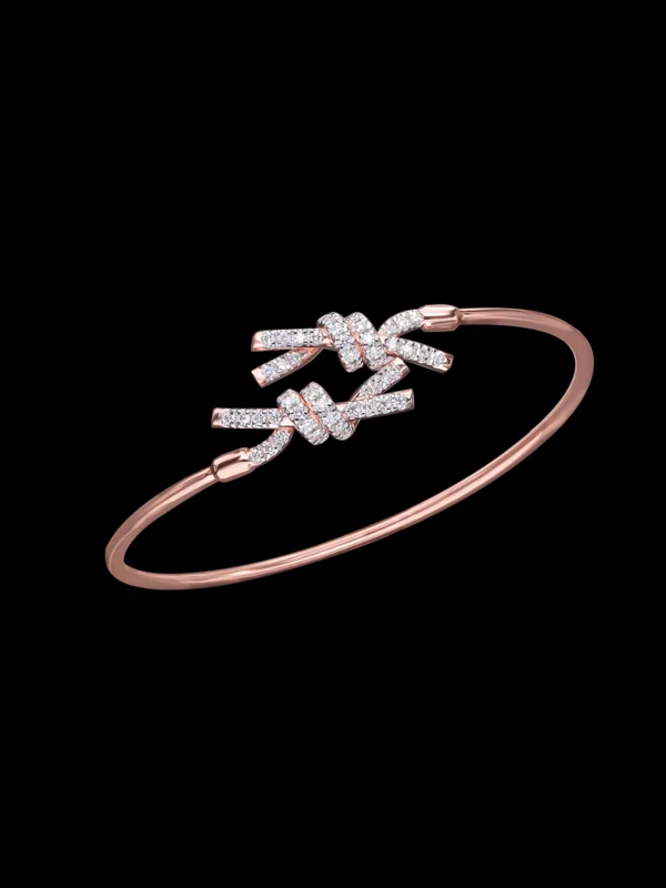 Luminary Knot Diamond Bracelet