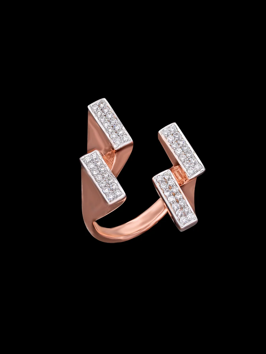 Radiant Double Bar Ring