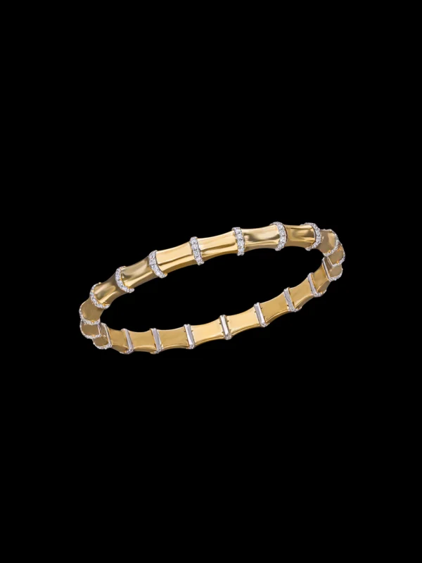 Sovereign Bamboo Diamond Bracelet