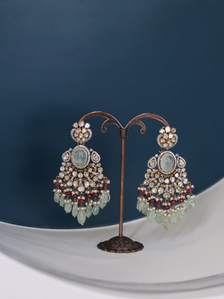 Imperial Aqua Drop Earrings