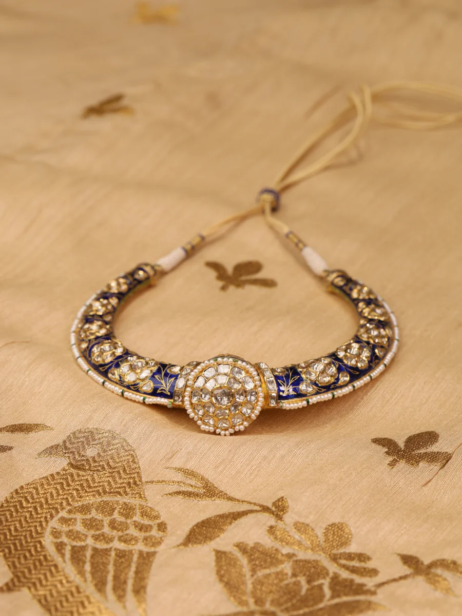 Sovereign Enamel Choker Necklace