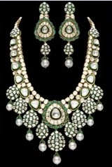 Brilliant Pearl Polki Necklace