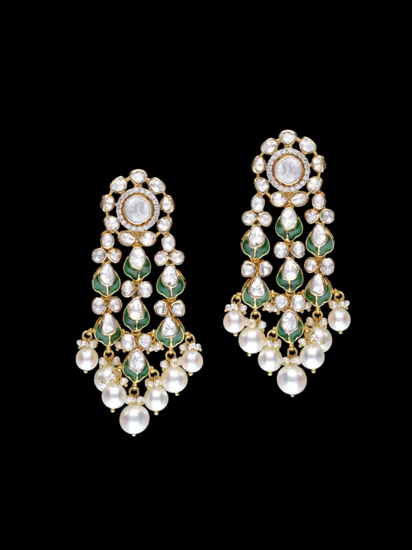 Celestial Pearl Cluster Earrings