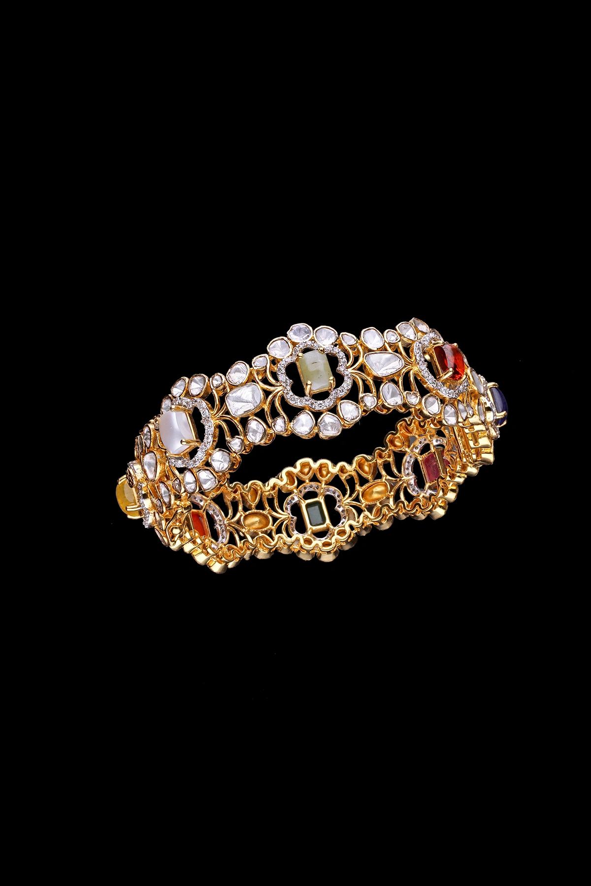 Imperial Multistone Polki Bracelet